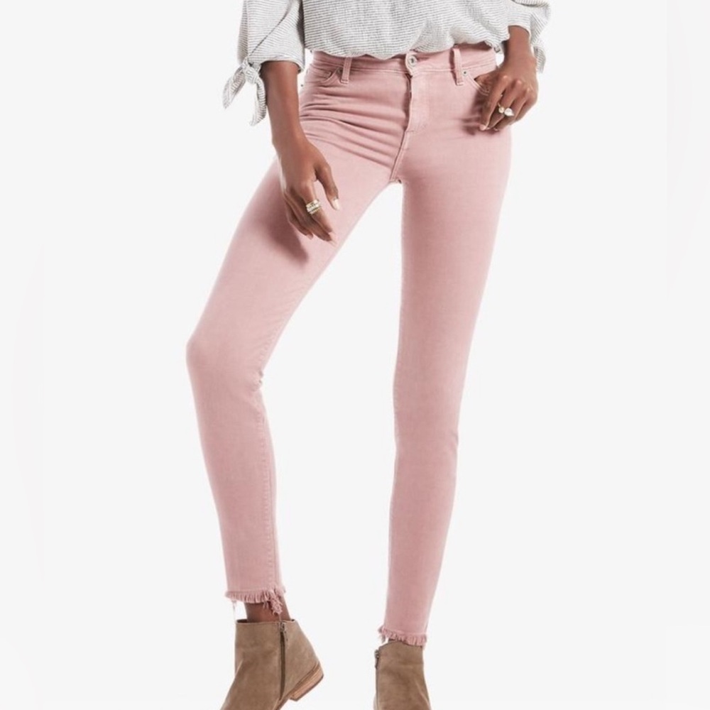 Lucky Brand Sasha Super Skinny Raw Hem Jeans